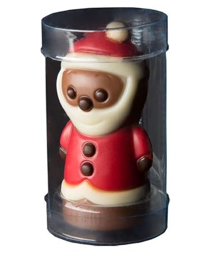 Weibler Confiserie Mini Weihnachtsmann 10 g in Runddose von Weibler Confiserie