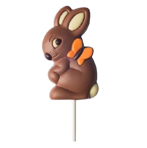 Weibler Confiserie Schokoladen Lolly Hase mit Schmetterling 35 g Weibler Confiserie Schokoladen Lolly Hase mit Schmetterling 35 g von Weibler