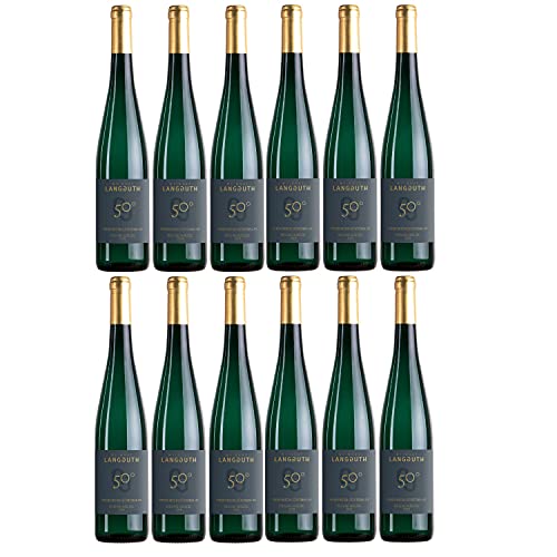 Weingut Ulrich Langguth 50° Piesporter Günterslay Riesling Auslese Weißwein Wein süß (12 Flaschen) von Weigut Ulrich Langguth