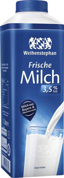 Weihenstephan Frische Milch 3,5% Weihenstephan Frische Milch 3,5% von Weihenstephan