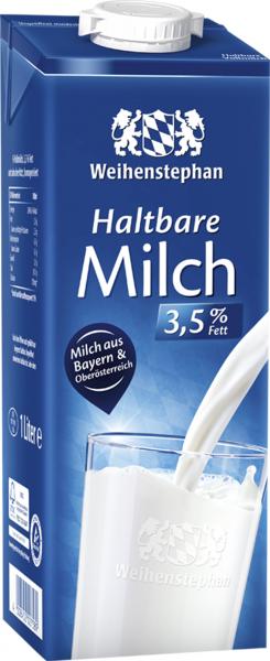 Weihenstephan Haltbare Milch 3,5% von Weihenstephan