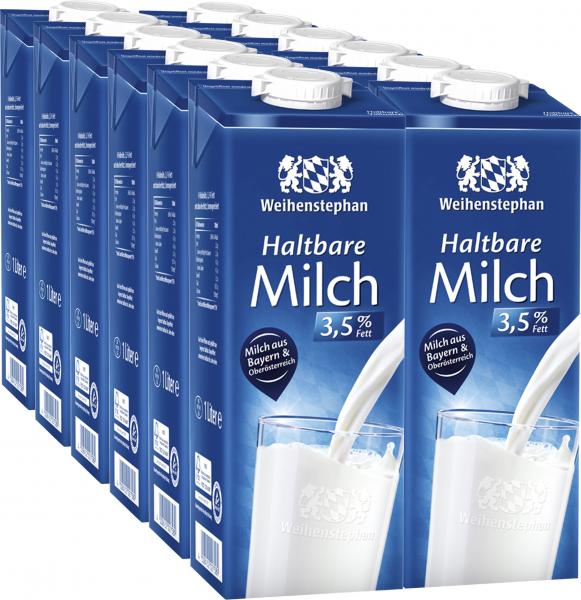Weihenstephan Haltbare Milch 3,5% Weihenstephan Haltbare Milch 3,5% von Weihenstephan