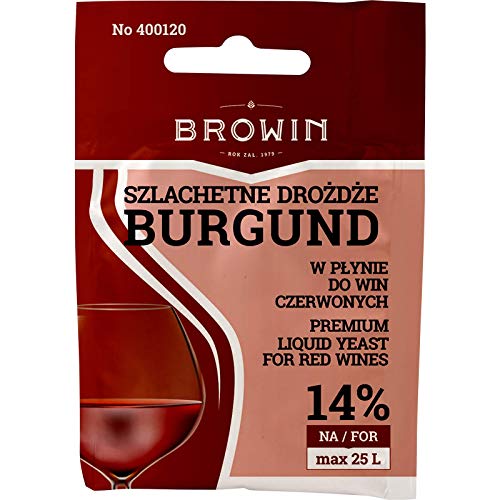 Wein Flüssighefe – Burgund 20ml | BROWIN | Weinhefe | Hefekultur | Wein-hefe | Heferasse von Wein Flüssighefe