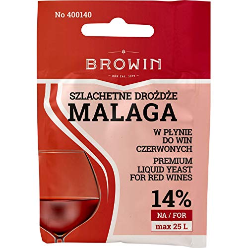Wein Flüssighefe – Malaga 20ml | BROWIN | Weinhefe | Hefekultur | Wein-hefe | Heferasse von Wein Flüssighefe