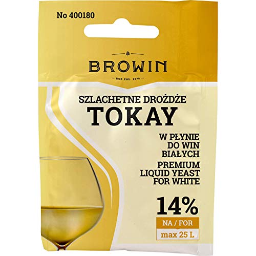 Wein Flüssighefe – Tokay (Tokaj) 20ml | BROWIN | Weinhefe | Hefekultur | Wein-hefe | Heferasse von Wein Flüssighefe
