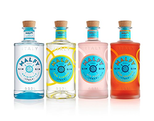 Malfy Gin Sparpaket - alle vier genialen fruchtig-spritzigen Gins von Malfy von Wein-Geschenke und Trends