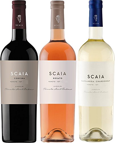Scaia*Scaia*Scaia - Bianca/Rosato/Corvina - Tenuta Sant Antonio - 3er Paket Scaia*Scaia*Scaia - Bianca/Rosato/Corvina - Tenuta Sant Antonio - 3er Paket von Wein-Geschenke und Trends