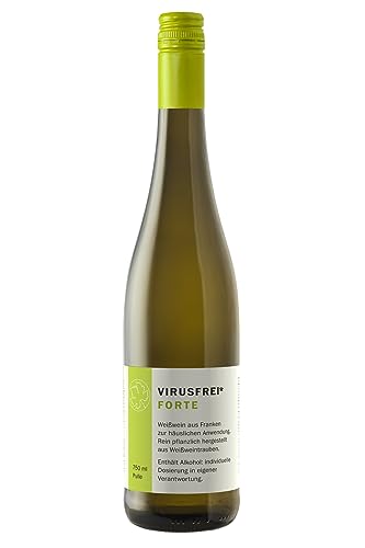 VIRUSFREI FORTE Franken Silvaner & Traminer Qualitätswein feinherb 6 von Wein Wischer Nordheim am Main