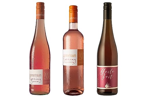 WEIN WISCHER Rosé-WeinRotling lieblich QUALITÄTSWEIN [3 x 0,75 l] Franken Frankenwein jetzt genießen! von Wein Wischer Nordheim am Main