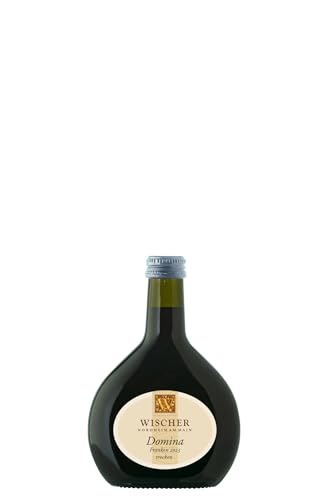 WEIN WISCHER Rotwein Domina trocken Qualitätswein [0,25 l] Franken Wischer Nordheim am Main Frankenwein jetzt genießen! von Wein Wischer Nordheim am Main
