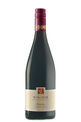 WEIN WISCHER Rotwein Domina trocken Qualitätswein [1,0 l] Franken Wischer Nordheim am Main Frankenwein jetzt genießen! von Wein Wischer Nordheim am Main