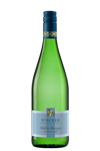 WEIN WISCHER Weißwein Müller-Thurgau trocken Qualitätswein [1,0 l] Franken Wischer Nordheim am Main Frankenwein jetzt genießen! von Wein Wischer Nordheim am Main