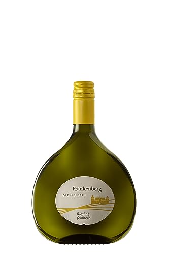 WEIN WISCHER Weißwein Riesling feinherb Qualitätswein [0,75 l] Franken Frankenberg - die Meierei Frankenwein jetzt genießen! von Wein Wischer Nordheim am Main