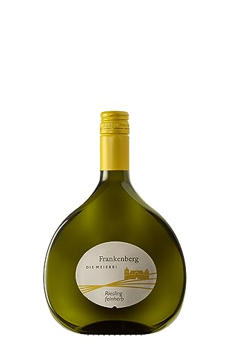 WEIN WISCHER Weißwein Riesling halbtrockenfeinherb Qualitätswein [0,75 l] Franken Frankenberg - die Meierei Frankenwein jetzt genießen! von Wein Wischer Nordheim am Main