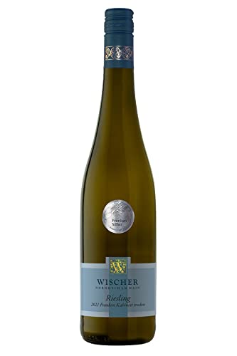 WEIN WISCHER Weißwein Riesling trocken Kabinett [0,75 l] Franken Wischer Nordheim am Main Frankenwein jetzt genießen! von Wein Wischer Nordheim am Main
