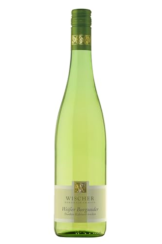 WEIN WISCHER Weißwein Weißer Burgunder trocken Kabinett [0,75 l] Franken Wischer Nordheim am Main Frankenwein jetzt genießen! von Wein Wischer Nordheim am Main