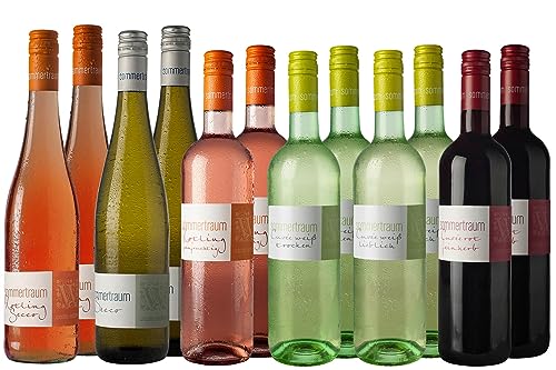 WEIN WISCHER WeißweinRotweinRotling lieblich QUALITÄTSWEIN [12 x 0,75 l] Franken Frankenwein jetzt genießen! von Wein Wischer Nordheim am Main