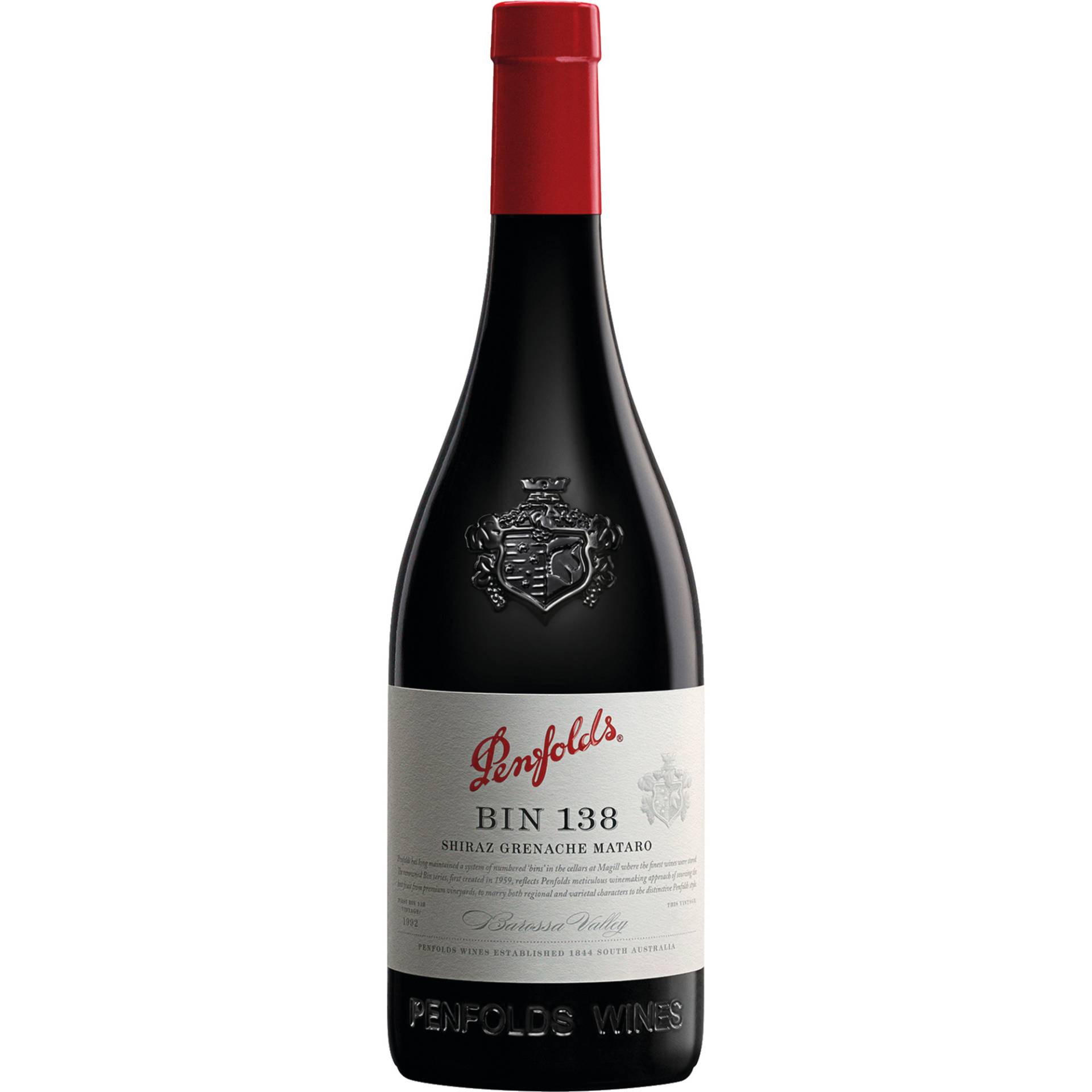 Bin 138 Shiraz Grenache Mataro, Barossa Valley, South Australia, 2020, Rotwein von Wein Wolf GmbH,53227,Bonn,Deutschland