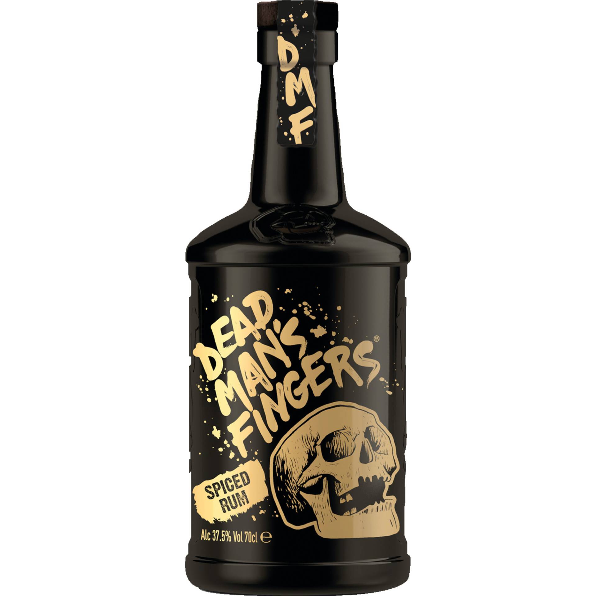Dead Mans Fingers Spiced Rum, 0,70 L, 37,5% Vol., Spirituosen von Wein Wolf GmbH,53227,Bonn,Deutschland