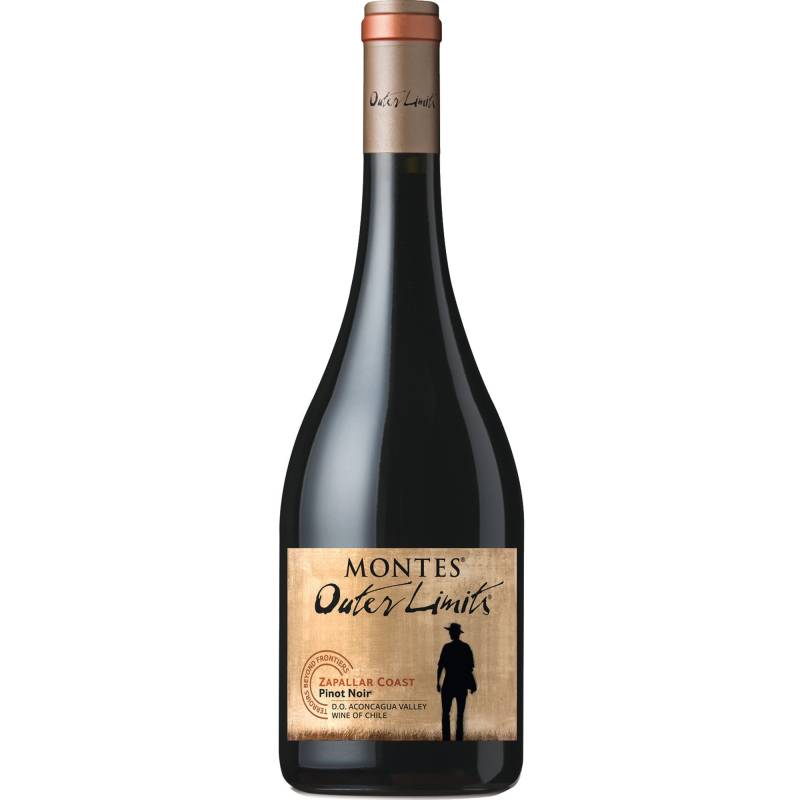 Montes Outer Limits Pinot Noir, Valle de Aconcagua, Valle de Aconcagua, 2020, Rotwein von Wein Wolf GmbH,53227,Bonn,Deutschland