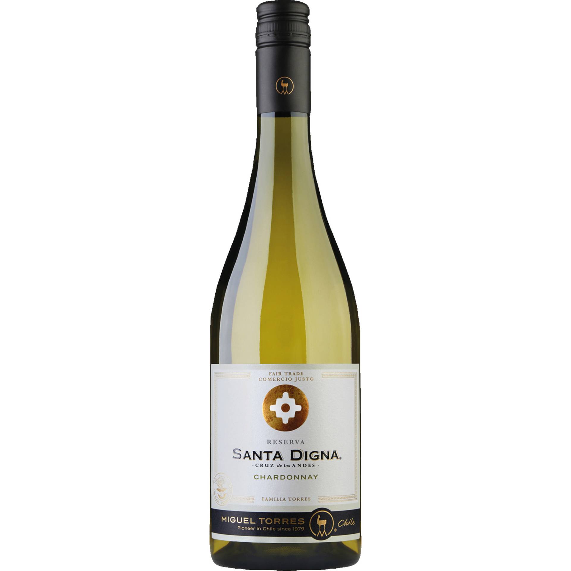 Santa Digna Chardonnay Reserva, Valle Central, Valle Central, 2022, Weißwein von Wein Wolf GmbH,53227,Bonn,Deutschland