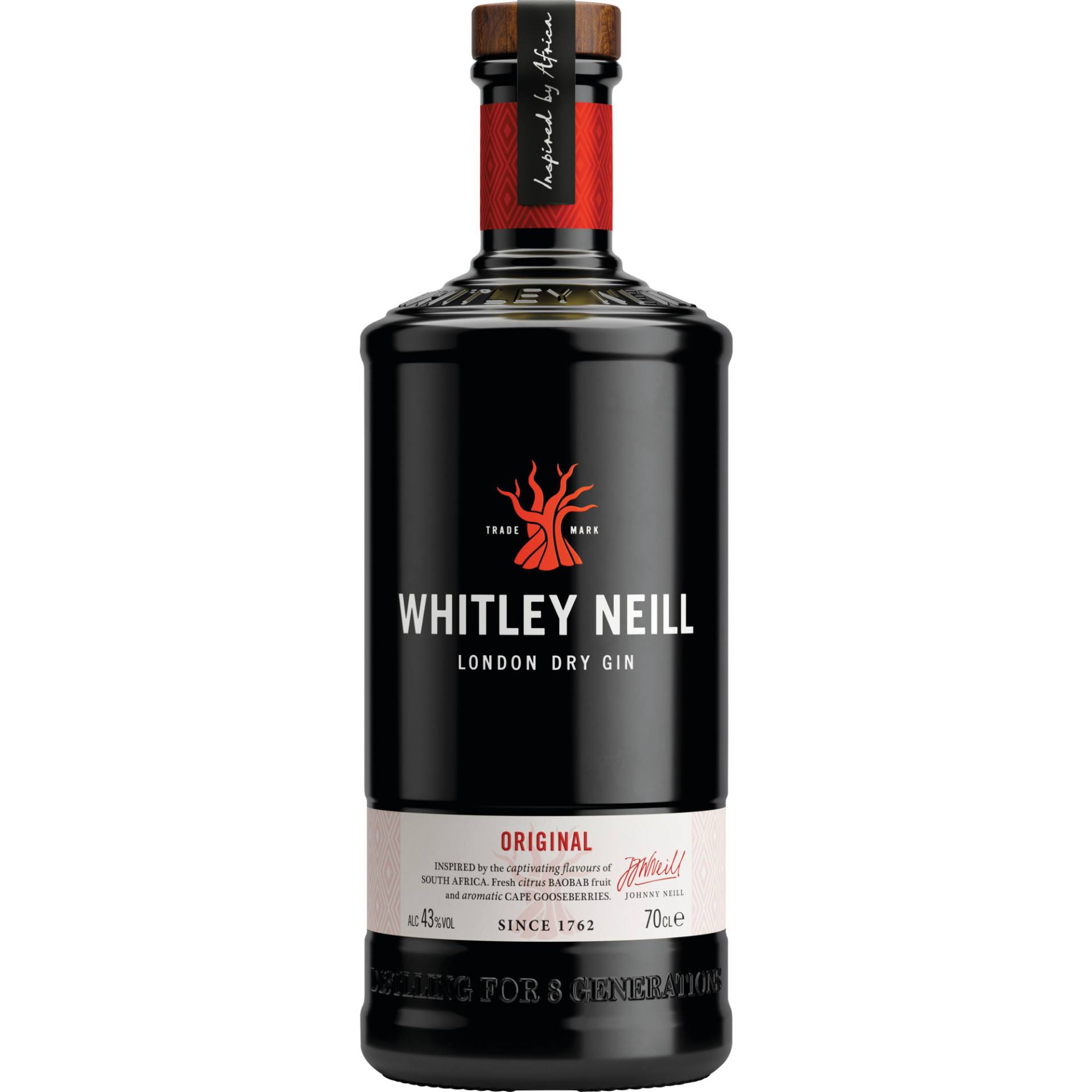 Whitley Neill Original Gin, 0,7l, 43%, Spirituosen Whitley Neill Original Gin, 0,7l, 43%, Spirituosen von Wein Wolf GmbH,53227,Bonn,Deutschland