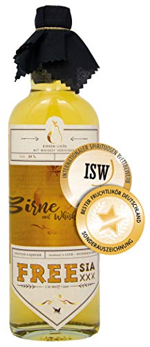 Wein Wolff FREEsia XXX Birne mit Whiskey Crafted Likör 30% vol. (1 x 0.50 l) von Wein Wolff