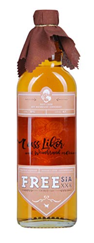 Wein Wolff FREEsia XXX Nuss-Liqueur mit Weinbrand verfeinert Crafted Likör 30% vol. (1 x 0.50 l) von Wein Wolff