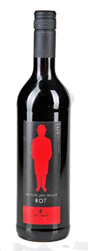 ROT, Rotweincuvée Qualitätswein feinherb 2018-12,5% vol. (1 x 0.7 l) von Wein Wolff