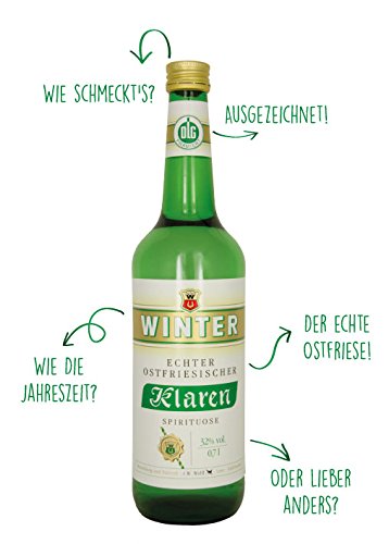Wein Wolff Winter Ostfriesischer Klaren 32% vol. (1 x 0.7 l) von Wein Wolff