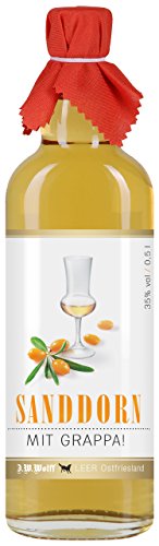 Wein Wolff's Sanddorn mit Grappa (1 x 0.5 l) 35% vol. von Wein Wolff