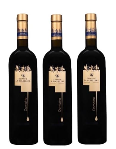 3x 0,75l - 2016er - Domaine La Rouillère - Grande Réserve - Rouge - Côtes de Provence A.O.P. - Frankreich - Rotwein trocken von Wein- und Genießerparadies