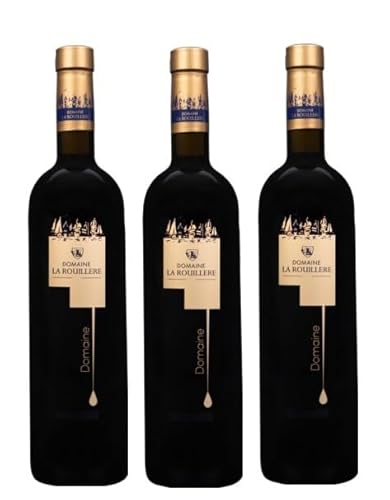 3x 0,75l - 2016er - Domaine La Rouillère - Grande Réserve - Rouge - Côtes de Provence A.O.P. - Frankreich - Rotwein trocken von Wein- und Genießerparadies