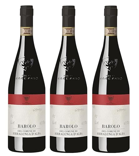 3x 0,75l - 2021er - Pico Maccario - Serralunga - Barolo D.O.C.G. - Piemonte - Italien - Rotwein trocken von Wein- und Genießerparadies