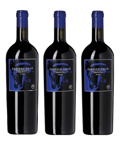 3x 0,75l - 2020er - Caballo Loco - Grand Cru - Apalta - Valle de Colchagua D.O. - Chile - Rotwein trocken von Wein- und Genießerparadies