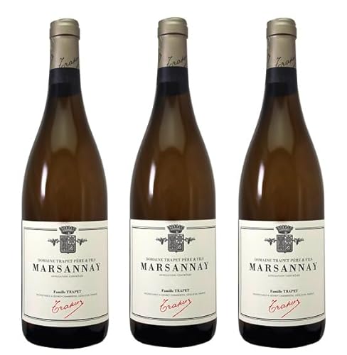 3x 0,75l - 2022er - Domaine Trapet - Blanc - Marsannay A.O.P. - Burgund - Frankreich - Weißwein trocken von Wein- und Genießerparadies