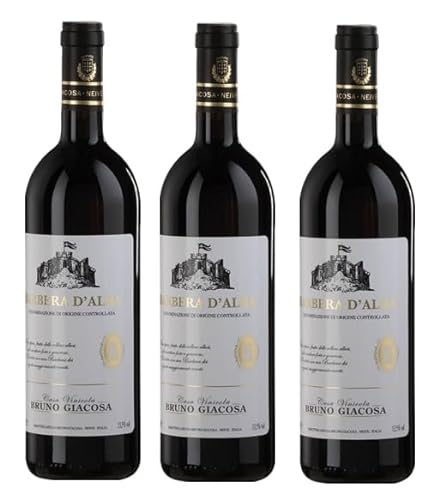 3x 0,75l - Bruno Giacosa - Barbera d'Alba D.O.P. - Piemonte - Italien - Rotwein trocken von Wein- und Genießerparadies