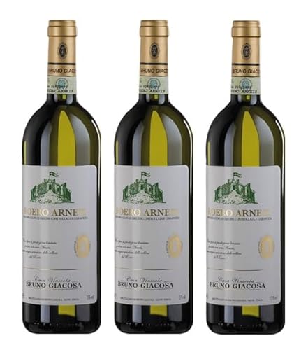 3x 0,75l - Bruno Giacosa - Roero Arneis D.O.C.G. - Piemonte - Italien - Weißwein trocken von Wein- und Genießerparadies