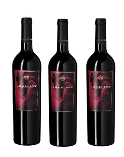 3x 0,75l - Caballo Loco - Valle del Lontué D.O. - Chile - Rotwein trocken von Wein- und Genießerparadies