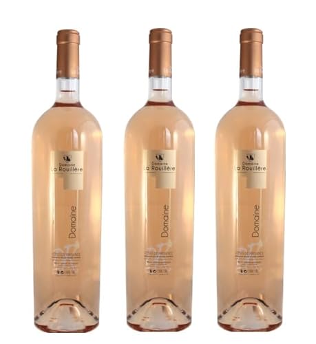 3x 1,5l - 2023er - Domaine La Rouillère - Rosé - MAGNUM - Côtes de Provence A.O.P. - Frankreich - Roséwein trocken von Wein- und Genießerparadies