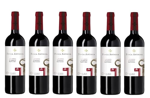 6x 0,75l - 2019er - Finca Antigua - Cabernet Sauvignon - Crianza - La Mancha D.O.P. - Spanien - Rotwein trocken von Wein- und Genießerparadies