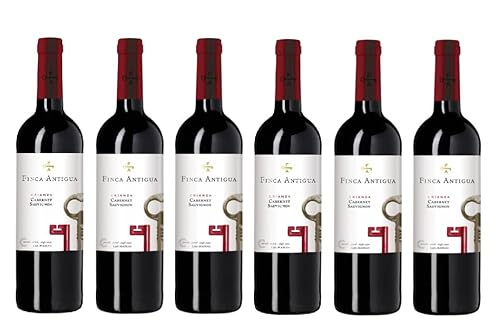 6x 0,75l - 2019er - Finca Antigua - Cabernet Sauvignon - Crianza - La Mancha D.O.P. - Spanien - Rotwein trocken von Wein- und Genießerparadies