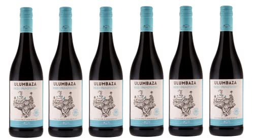 6x 0,75l - 2020er - Springfontein - Ulumbaza - Red - Walker Bay W.O. - Südafrika - Rotwein trocken von Wein- und Genießerparadies