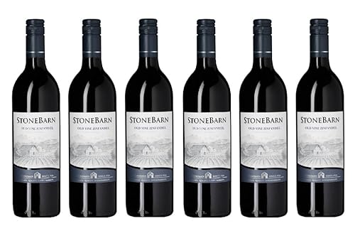 6x 0,75l - 2020er - Delicato Family Vineyards - Stone Barn - Old Vine Zinfandel - California - Rotwein trocken von Wein- und Genießerparadies