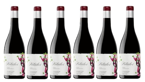 6x 0,75l - 2021er - Alvaro Palacios - Pétalos - Bierzo D.O.P. - Spanien - Rotwein trocken von Wein- und Genießerparadies