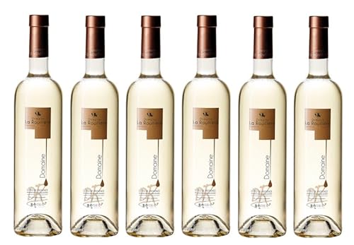 6x 0,75l - 2021er - Domaine La Rouillère - Blanc - Côtes de Provence A.O.P. - Frankreich - Weißwein trocken von Wein- und Genießerparadies