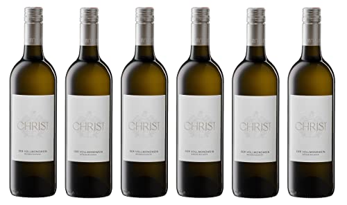 6x 0,75l - 2023er - Weingut Christ - Der Vollmondwein - Weißburgunder - Wien - Österreich - Weißwein trocken von Wein- und Genießerparadies