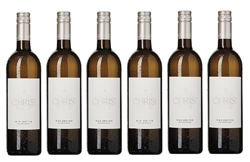 6x 0,75l - 2021er - Weingut Christ - Ried Breiten - Sauvignon Blanc - Wien - Österreich - Weißwein trocken von Wein- und Genießerparadies
