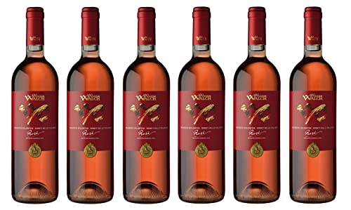 6x 0,75l - 2022er - Weingut Wilhelm Walch - Rosé - Vigneti delle Dolomiti I.G.P. - Südtirol - Italien - Rosé-Wein trocken von Wein- und Genießerparadies