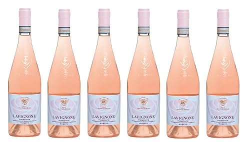 6x 0,75l - 2023er - Pico Maccario - Lavignone - Rosato - Piemonte D.O.P. - Piemonte - Italien - Rosé-Wein trocken von Wein- und Genießerparadies